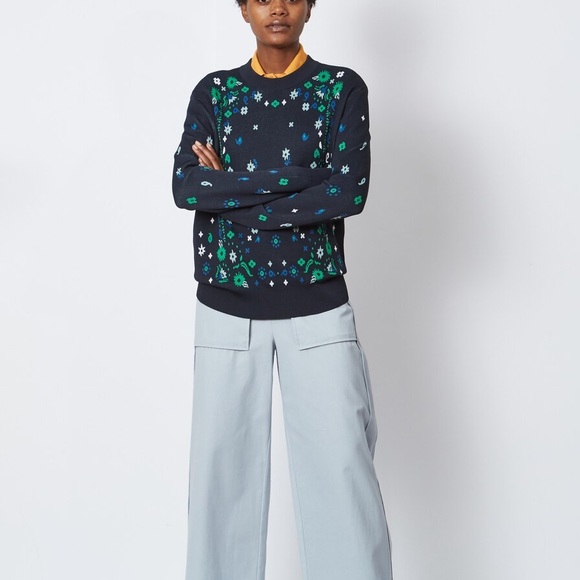 Opening Ceremony *like new* Jacquard Sweater 💙💚 - Picture 3 of 7